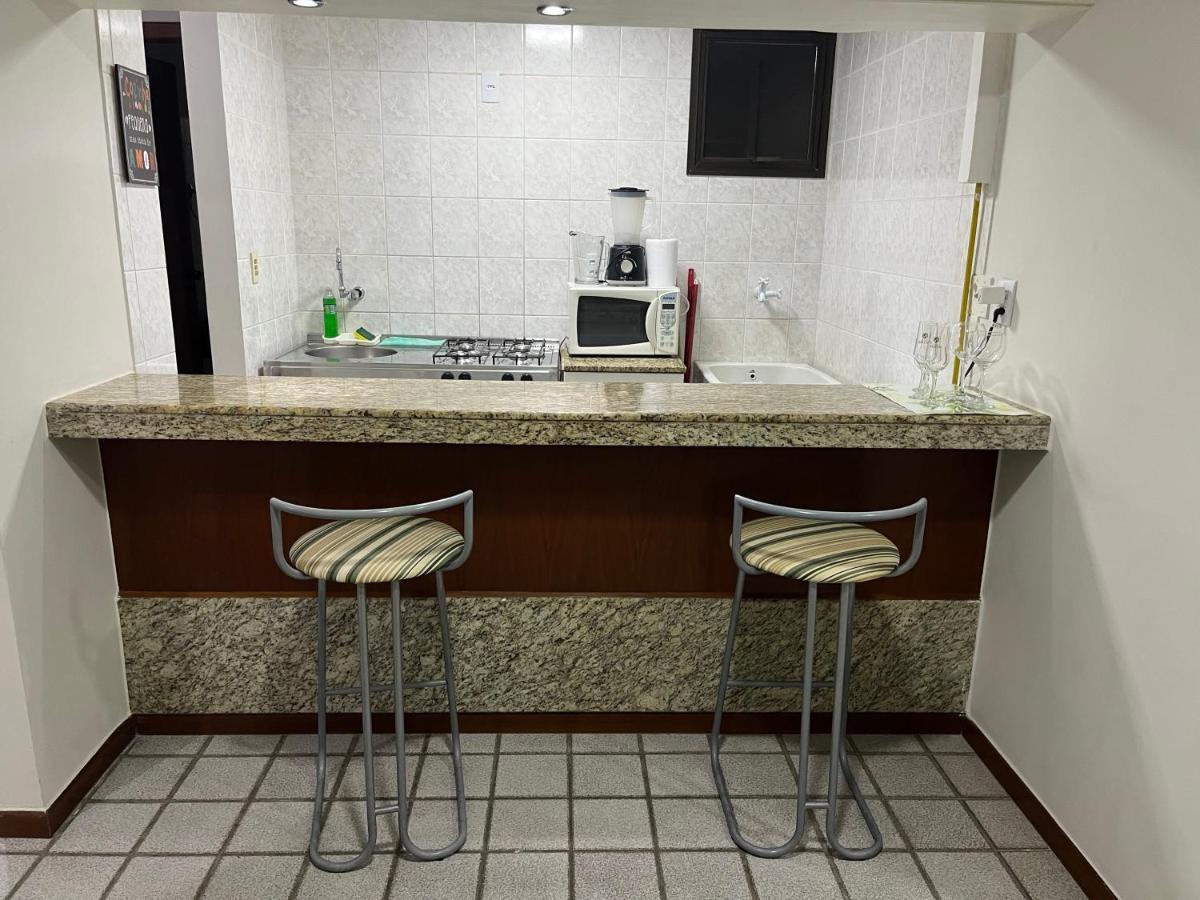 Апартаменты Apartamento Em Frente A Praia Costa 1001 Вила-Велья Экстерьер фото